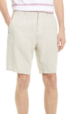 NN07 Crown Linen Shorts in Oat