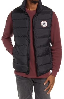 The Normal Brand Down Puffer Vest in Black