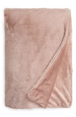 UnHide Cuddle Puddles Plush Throw Blanket in Rosy Baby