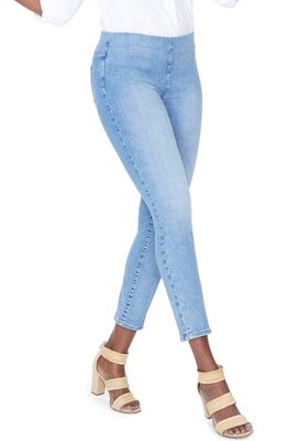 NYDJ Alina Pull-On Ankle Skinny Jeans in Clean Dream State