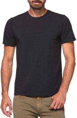 PAIGE Cash Stretch Crewneck T-Shirt in Black