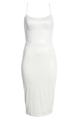 Dress the Population Raquel Body-Con Dress in White