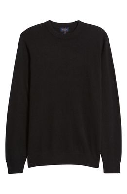 Good Man Brand Cashmere Crewneck Sweater in Black