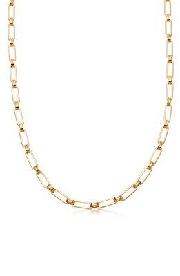 Missoma Aegis Chain Link Necklace in Gold