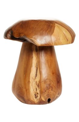 Dauphinette Reclaimed Teak Wood Mushroom Stool