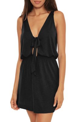 Becca Breezy Basics Convertible Cover-Up Dress in Black