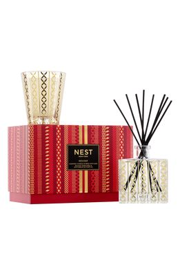 NEST New York Holiday Classic Candle & Reed Diffuser Set