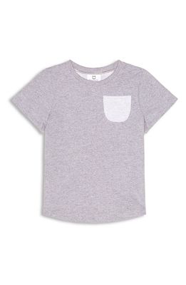 Miles and Milan The Addison Pocket T-Shirt in Heather Grey