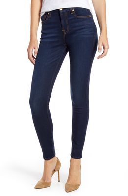 7 For All Mankind Slim Illusion High Waist Ankle Skinny Jeans in Slim Illusion Tried And True
