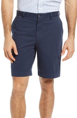 Johnston & Murphy Washed Chino Shorts in Navy