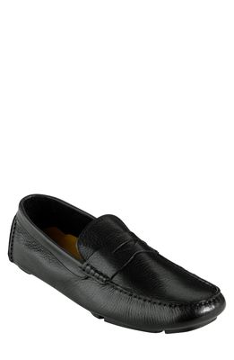 Cole Haan 'Howland' Penny Loafer in Black Tumbled