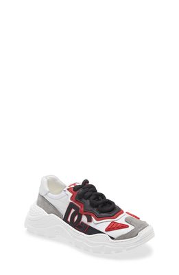 Dolce & Gabbana Daymaster Sneaker in Black/Red/White