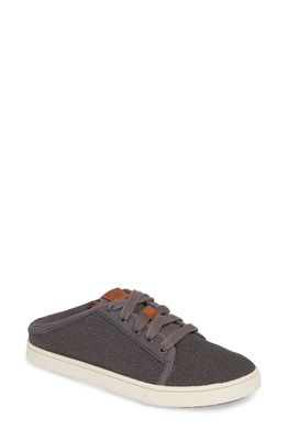 OluKai Pehuea Li Convertible Sneaker in Pavement/Pavement Fabric