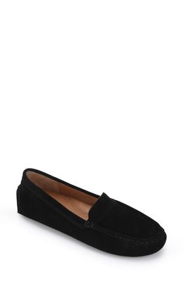 Gentle Souls by Kenneth Cole Mina Driving Loafer in Black Suede