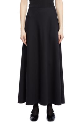 The Row Kaddu Virgin Wool Blend Skirt in Black