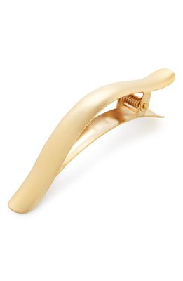 Ficcare 'Ficcarissimo' Hair Clip in Gold Matte