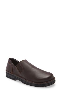 Naot Eiger Slip-On in Soft Brown Leather