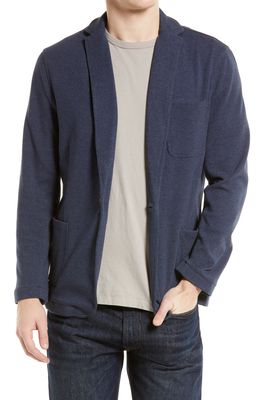 The Normal Brand Puremeso Knit Blazer in Normal Navy