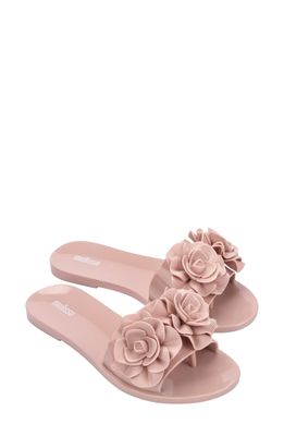 Melissa Babe Garden Slide Sandal in Light Pink
