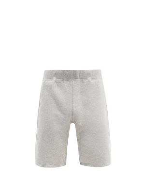 Sunspel - Loopback Cotton-jersey Shorts - Mens - Grey