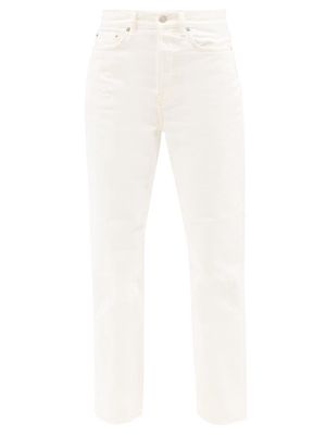 Acne Studios - Mece Straight-leg Jeans - Womens - White