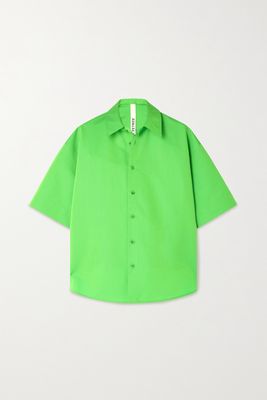 Petar Petrov - Ladd Cotton And Silk-blend Twill Shirt - Green