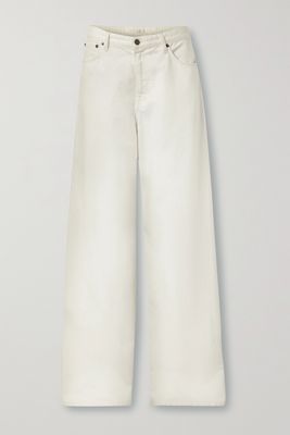 The Row - Egli High-rise Wide-leg Jeans - White