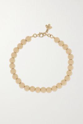 Carolina Bucci - Florentine 18-karat Gold Beaded Bracelet - one size