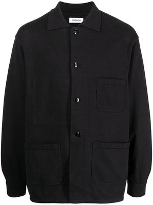 Coohem buttoned-up cardigan - Black