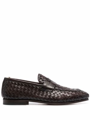 Officine Creative Barona leather penny loafers - Brown