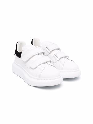 Alexander McQueen Kids Classic touch-strap sneakers - White