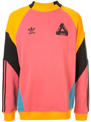 Palace x adidas crew neck sweatshirt - Pink