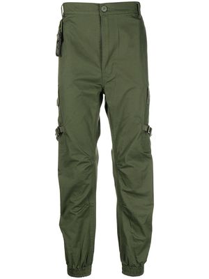 izzue tapered cargo trousers - Green