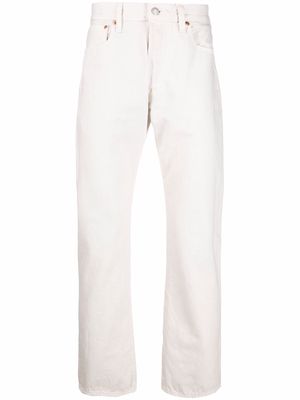 Levi's My Candy mid-rise straight-leg jeans - Neutrals