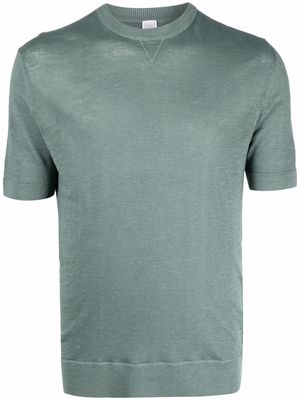 Eleventy round-neck short-sleeve T-shirt - Green