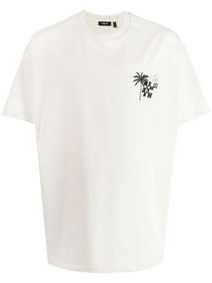 FIVE CM Surf Culture graphic-print T-shirt - Grey