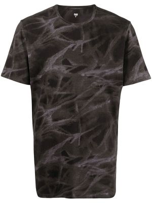 PAIGE graphic-print short-sleeved T-shirt - Black