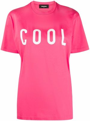 Dsquared2 Cool logo-print T-shirt - Pink