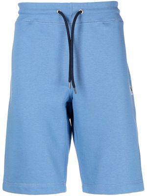 PS Paul Smith embroidered-zebra shorts - Blue