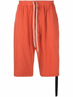 Rick Owens DRKSHDW drop-crotch bermuda shorts - Orange