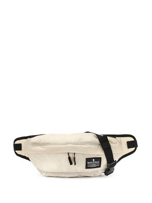 Makavelic logo patch belt bag - Neutrals