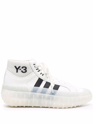 Y-3 Gr1p high-top sneakers - White