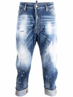 Dsquared2 Eviction Notice cropped jeans - Blue
