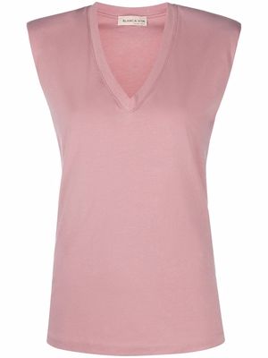 Blanca Vita sleeveless V-neck top - Pink