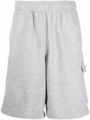 Nike side logo-print shorts - Grey