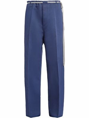 Ermenegildo Zegna tailored wide-leg trousers - Blue