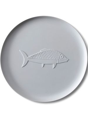 Cassina Poisson fish-embossed tray - White