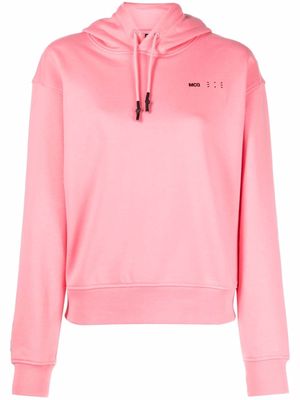 MCQ logo-print hoodie - Pink