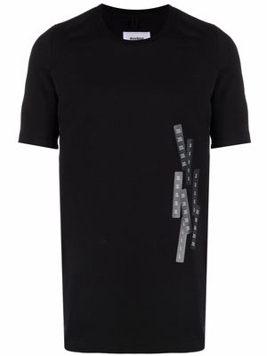 Doublet graphic-print short-sleeve T-shirt - Black