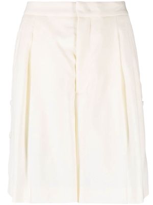 RED Valentino high-waisted tailored shorts - Neutrals